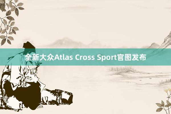全新大众Atlas Cross Sport官图发布