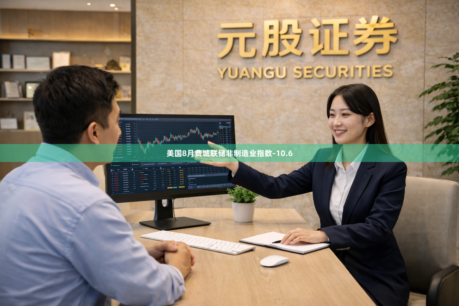美国8月费城联储非制造业指数-10.6